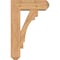 Ekena Millwork Merced Craftsman Smooth Bracket w/ Offset Brace, Western Red Cedar, 7 1/2"W x 22"D x 34"H BKT0806X22X34MRC04SWR - alternate 4